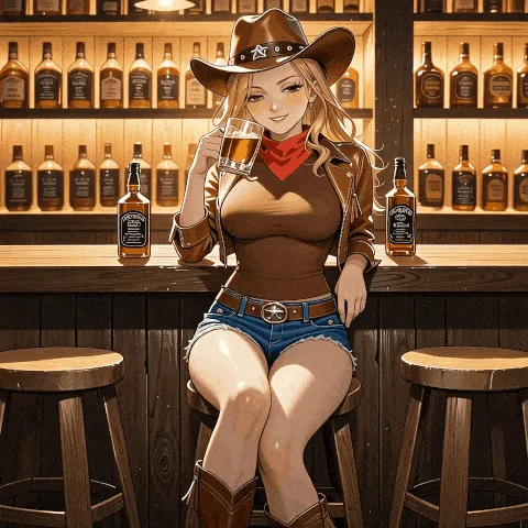 Hot cowgirl