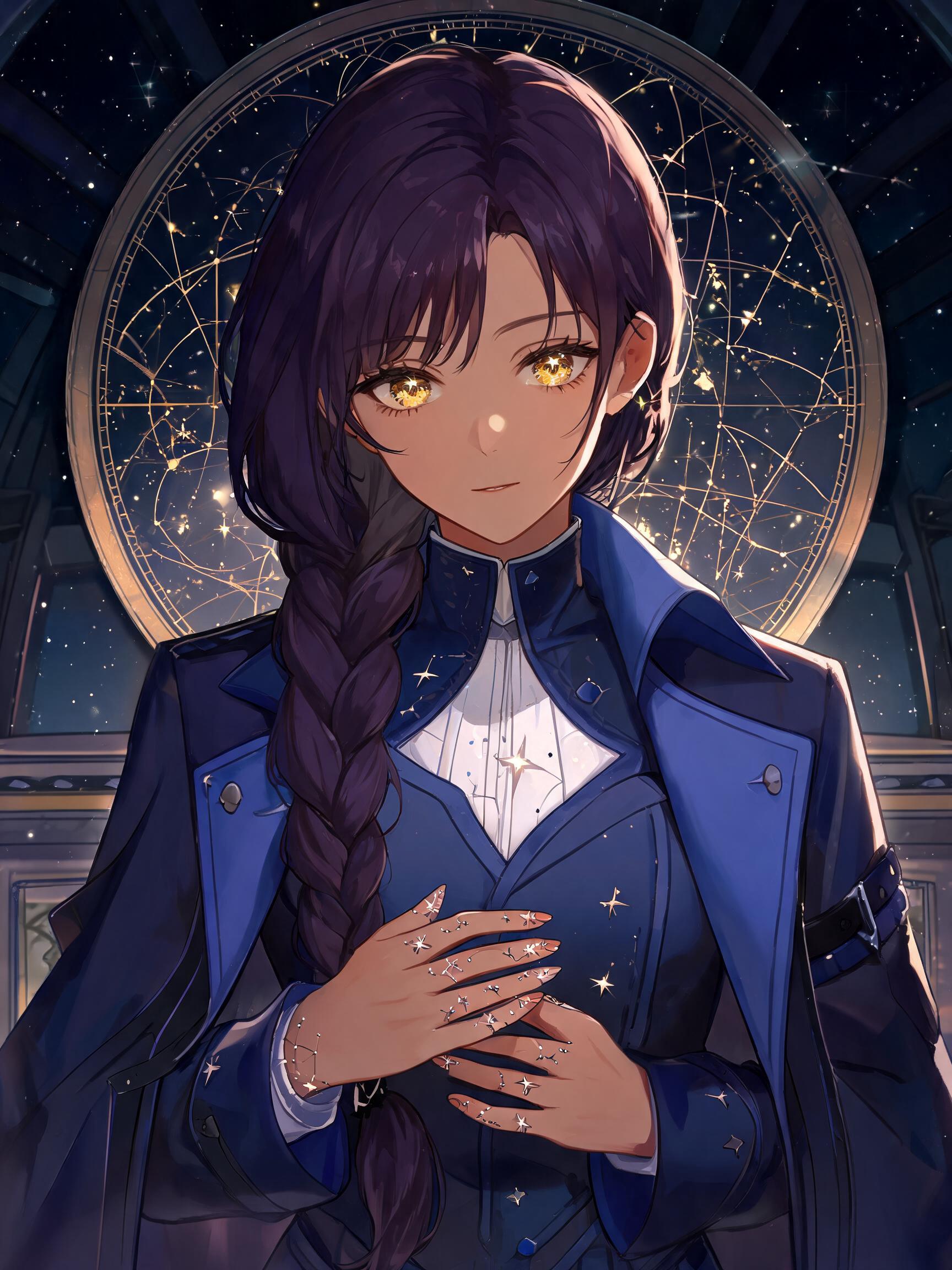 Lyra Solenne — The Starlight Cartographer
