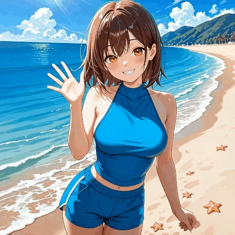 Beach girl｜Hit on you？